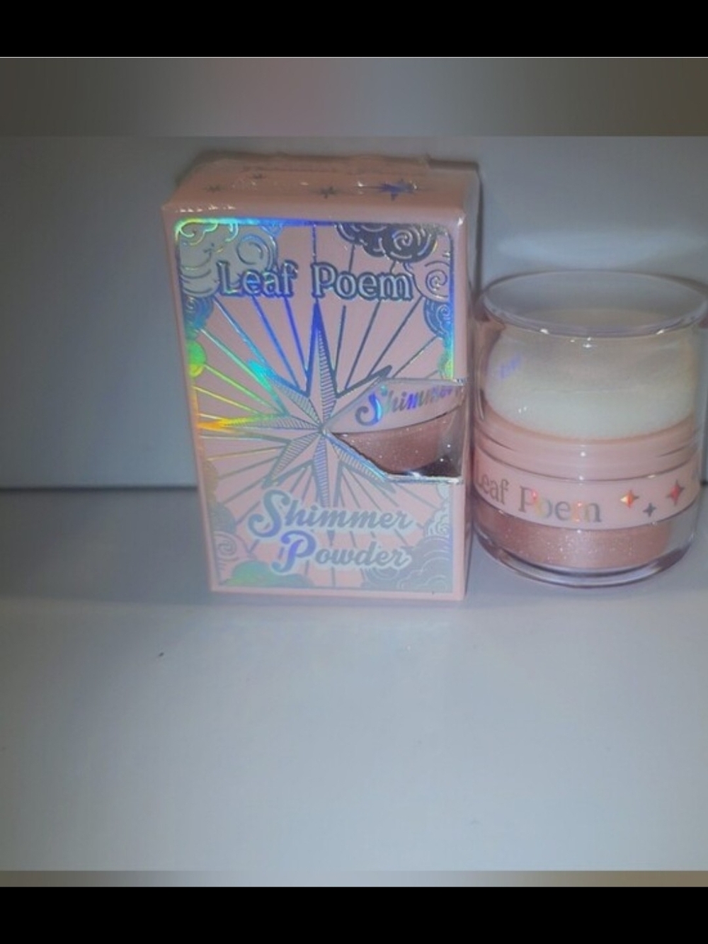 Sephora Leaf Poem Pink Shimmer Powder Highlighter